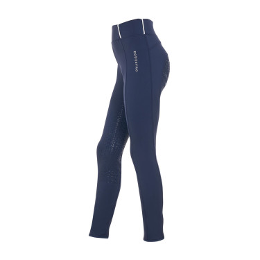 Reitleggings Mädchen Full-Grip Slim Fit | Equestro x FISE