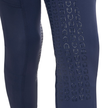 Reitleggings Mädchen Full-Grip Slim Fit | Equestro x FISE