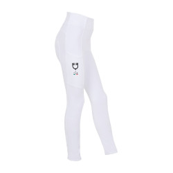 Reitleggings Mädchen Full-Grip Slim Fit | Equestro x FISE Reitleggings Mädchen Full-Grip Slim Fit | Equestro x FISE
