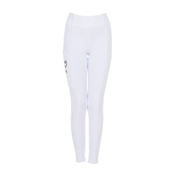 Reitleggings Mädchen Full-Grip Slim Fit | Equestro x FISE Reitleggings Mädchen Full-Grip Slim Fit | Equestro x FISE
