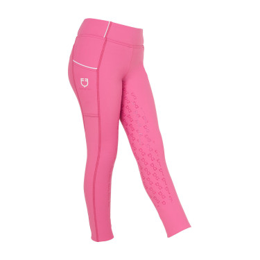 Reitleggings Mädchen mit Fleece & Knie-Grip | Equestro Reitleggings Mädchen mit Fleece & Knie-Grip | Equestro
