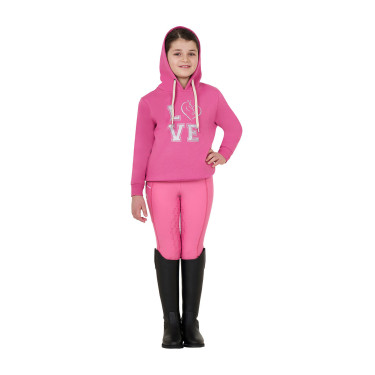 Reitleggings Mädchen mit Fleece & Knie-Grip | Equestro Reitleggings Mädchen mit Fleece & Knie-Grip | Equestro