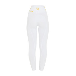 Reitleggings Damen Equestro Slim-Fit mit Full-Grip Reitleggings Damen Equestro Slim-Fit mit Full-Grip
