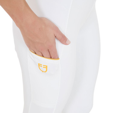 Reitleggings Damen Equestro Slim-Fit mit Full-Grip Reitleggings Damen Equestro Slim-Fit mit Full-Grip