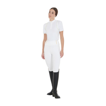 Reitleggings Damen Equestro Slim-Fit mit Full-Grip Reitleggings Damen Equestro Slim-Fit mit Full-Grip
