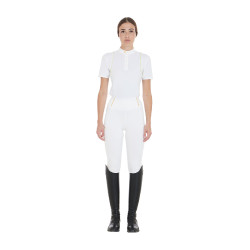 Reitleggings Damen Equestro Slim-Fit mit Full-Grip Reitleggings Damen Equestro Slim-Fit mit Full-Grip