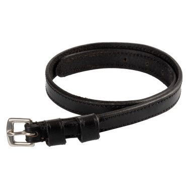 Reitsporenriemen Leder mit festen Schlaufen | Equestro