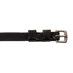 Reitsporenriemen Leder mit festen Schlaufen | Equestro