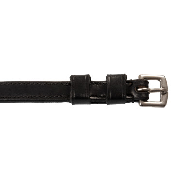 Reitsporenriemen Leder mit festen Schlaufen | Equestro