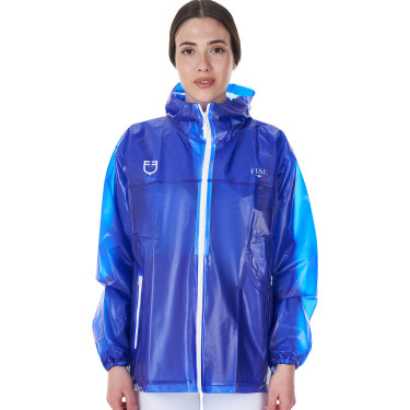 Reit-Regenjacke Unisex Equestro x FISE | Equi-Clic