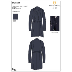 Turnier-Frack Damen Equestro – Reitjacke mit Strass