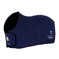 Pferdedecke Fleece Equestro x FISE – Reitsport, atmungsaktiv