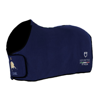 Pferdedecke Fleece Equestro x FISE – Reitsport, atmungsaktiv