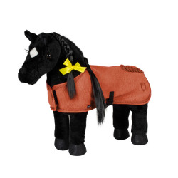 Equestro Fleece-Decke für Spielzeugpferde – Reitzubehör