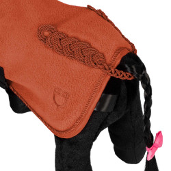 Equestro Fleece-Decke für Spielzeugpferde – Reitzubehör