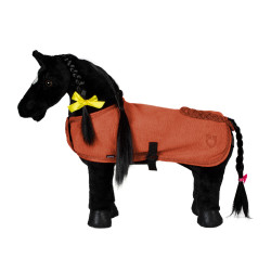 Equestro Fleece-Decke für Spielzeugpferde – Reitzubehör