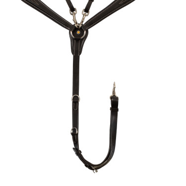 Equestro Leder-Vorderzeug mit Martingal – Reitzubehör Equestro Leder-Vorderzeug mit Martingal – Reitzubehör