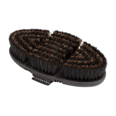 Pferdebürste Rosshaar flexibel – Equestro | Equi-Clic