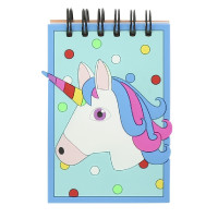 Notizbuch Equi-Kids Einhorn Blau