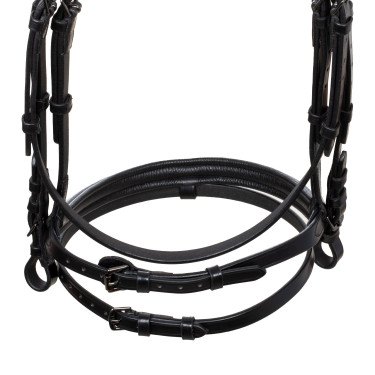 Equestro Zaumzeug Leder – anatomisch, Reittrense | Equi-Clic