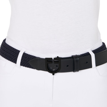 Elastischer Equestro-Gürtel mit schwarzer Logo-Schnalle