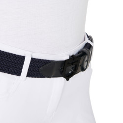 Elastischer Equestro-Gürtel mit schwarzer Logo-Schnalle