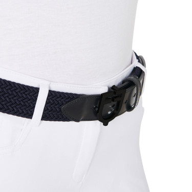 Elastischer Equestro-Gürtel mit schwarzer Logo-Schnalle