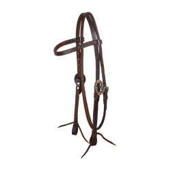 Western-Reitzaum Lakota mit silbernen Schnallen | Equi-Clic