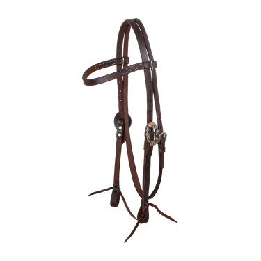 Western-Reitzaum Lakota mit silbernen Schnallen | Equi-Clic
