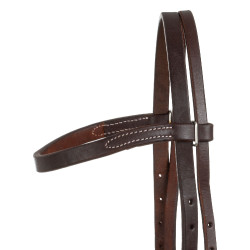 Western-Reitzaum Lakota mit silbernen Schnallen | Equi-Clic