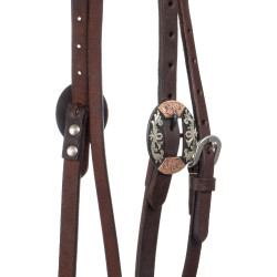 Western-Reitzaum Lakota mit silbernen Schnallen | Equi-Clic