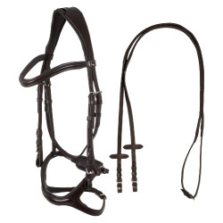 Anatomische Trense fürs Reiten – Supreme, gebogener Nasenriemen Anatomische Trense fürs Reiten – Supreme, gebogener Nasenriemen