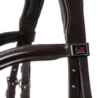 Anatomische Trense fürs Reiten – Supreme, gebogener Nasenriemen Anatomische Trense fürs Reiten – Supreme, gebogener Nasenriemen