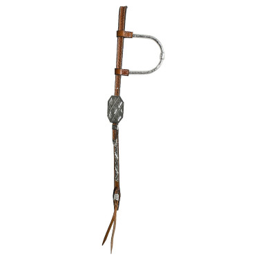 Ein-Ohr-Zaum Pool’s WSOE/00215 Cognac Braun