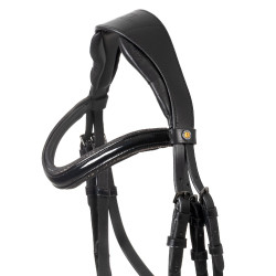 Equestro Trense für Pferde – gebogenes Stirnband Equestro Trense für Pferde – gebogenes Stirnband