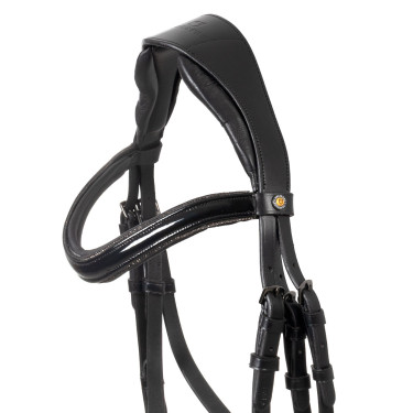 Equestro Trense für Pferde – gebogenes Stirnband Equestro Trense für Pferde – gebogenes Stirnband