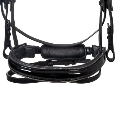 Equestro Trense für Pferde – gebogenes Stirnband Equestro Trense für Pferde – gebogenes Stirnband