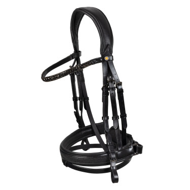 Dressurzaumzeug Leder Equestro – Reitzubehör | equi-clic