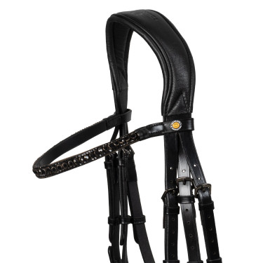 Dressurzaumzeug Leder Equestro – Reitzubehör | equi-clic