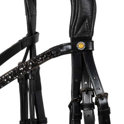 Dressurzaumzeug Leder Equestro – Reitzubehör | equi-clic
