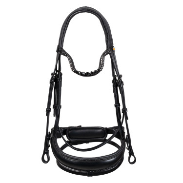 Equestro Dressurzaum Leder mit Strass – Reitsport