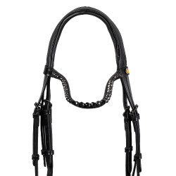 Equestro Dressurzaum Leder mit Strass – Reitsport
