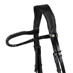 Equestro Dressurzaum Leder mit Strass – Reitsport