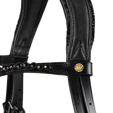 Equestro Dressurzaum Leder mit Strass – Reitsport