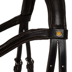 Anatomisches Reithalfter Leder Comfitec Equestro | Equi-Clic Anatomisches Reithalfter Leder Comfitec Equestro | Equi-Clic