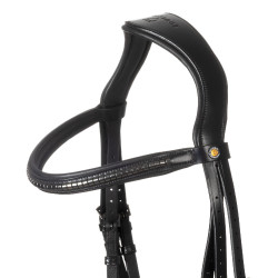 Reitzubehör: Equestro Trensenzaum Leder schwarz | Equi‑clic Reitzubehör: Equestro Trensenzaum Leder schwarz | Equi‑clic