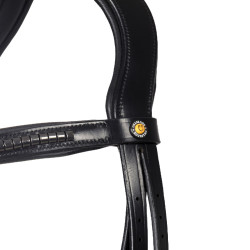 Reitzubehör: Equestro Trensenzaum Leder schwarz | Equi‑clic Reitzubehör: Equestro Trensenzaum Leder schwarz | Equi‑clic