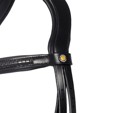 Reitzubehör: Equestro Trensenzaum Leder schwarz | Equi‑clic Reitzubehör: Equestro Trensenzaum Leder schwarz | Equi‑clic