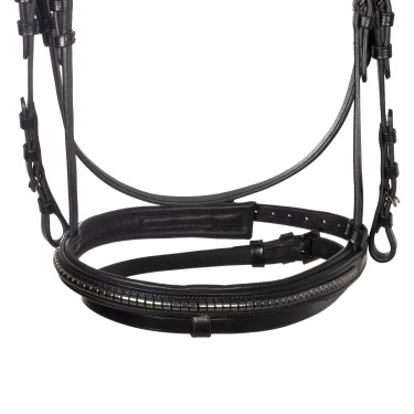Reitzubehör: Equestro Trensenzaum Leder schwarz | Equi‑clic Reitzubehör: Equestro Trensenzaum Leder schwarz | Equi‑clic