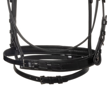 Reitzubehör: Equestro Trensenzaum Leder schwarz | Equi‑clic Reitzubehör: Equestro Trensenzaum Leder schwarz | Equi‑clic